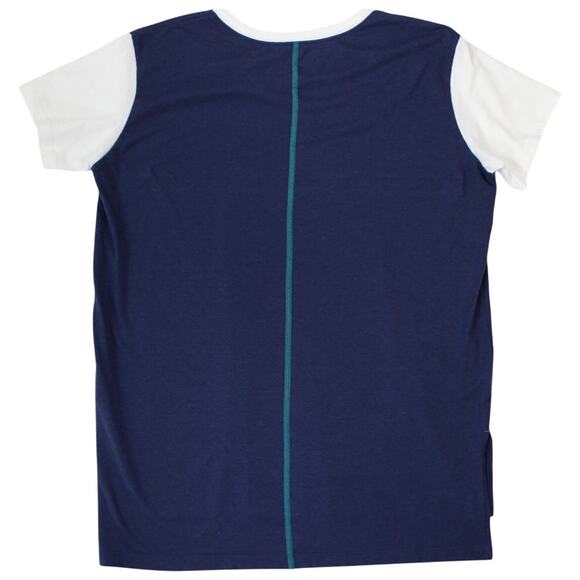 Nike Seattle Mariners MLB Navy White Sleeve T-Shirt Men's Size Large - Picture 2 of 8